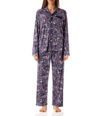Women’s winter pyjama set | Mia Floral Viscose Elastane Pyjama Set | Magnolia Lounge Australia