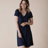 Midnight Sun Sailor Twist Neck Nightie Magnolia Lounge
