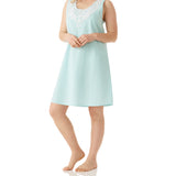 Mint Summer Country Sleeveless Nightie Magnolia Lounge
