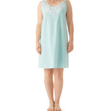 Mint Summer Country Sleeveless Nightie Magnolia Lounge