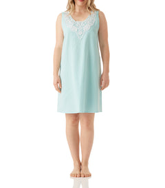 Mint Summer Country Sleeveless Nightie Magnolia Lounge