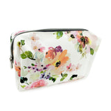 Peony Sunrise Canvas Travel Makeup Bag Young Spirit