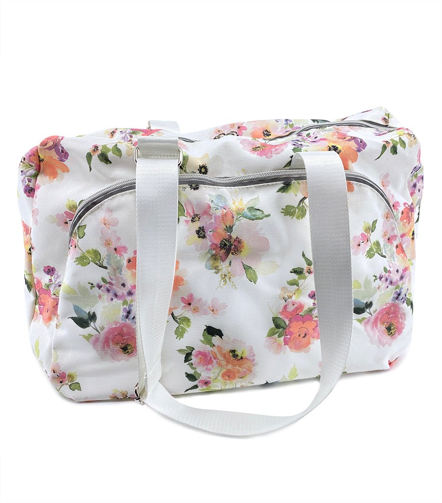 Peony Sunrise Canvas Weekend Duffle Bag Young Spirit