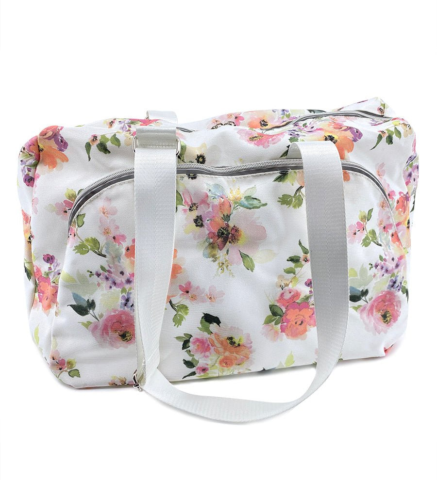 Peony Sunrise Canvas Weekend Duffle Bag Young Spirit