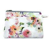 Peony Sunrise Canvas Zipped Pouch Young Spirit