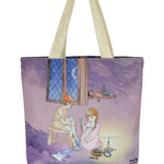 Peter Pan Canvas Daily Tote Shopping Bag Young Spirit