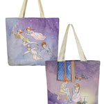 Peter Pan Canvas Daily Tote Shopping Bag Young Spirit
