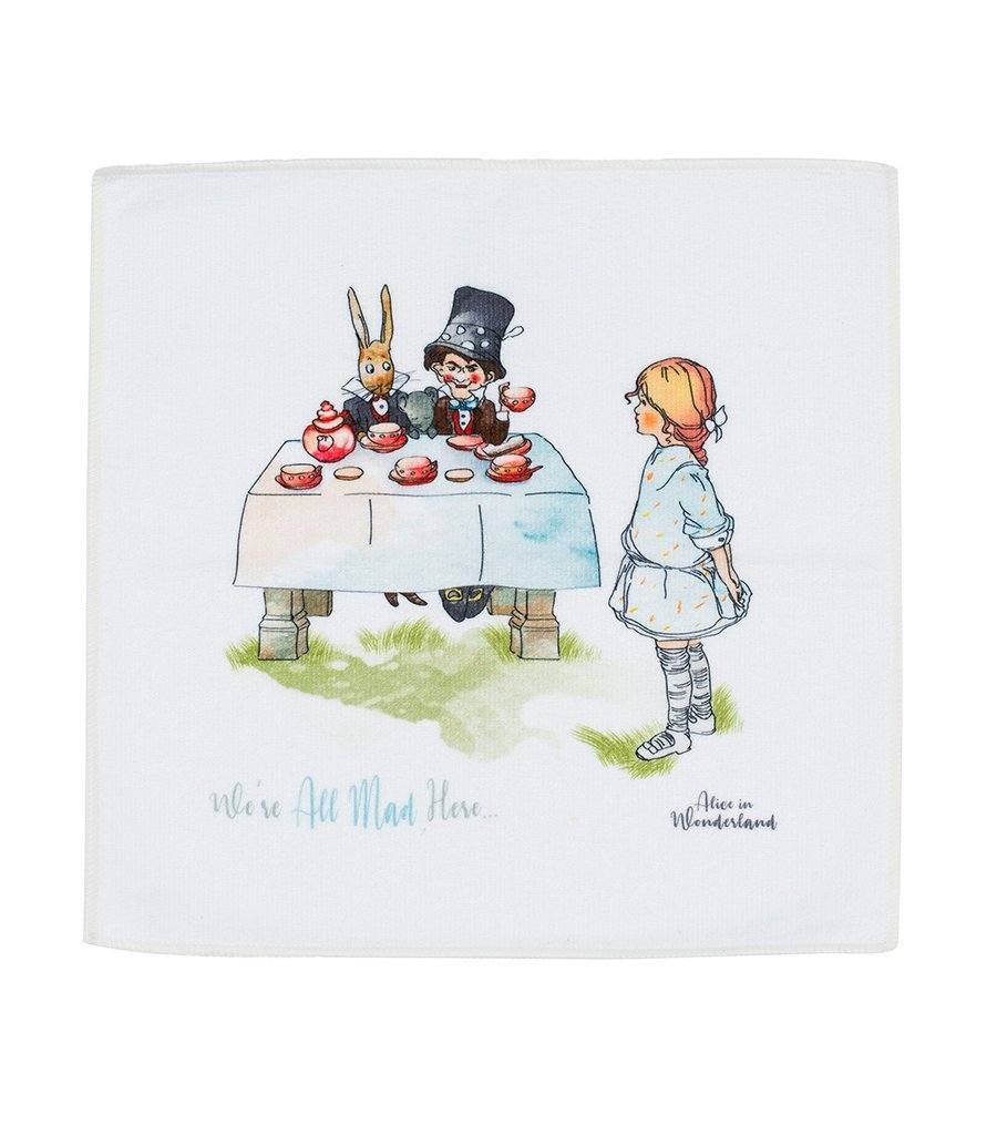 Quick Dry Face Towel - Alice in Wonderland (Set of 3) Young Spirit