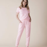 Short Sleeve Tee & Jogger Set Magnolia Lounge