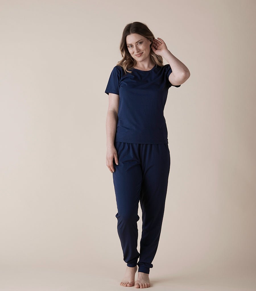 Short Sleeve Tee & Jogger Set Magnolia Lounge