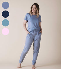 Short Sleeve Tee & Jogger Set Magnolia Lounge