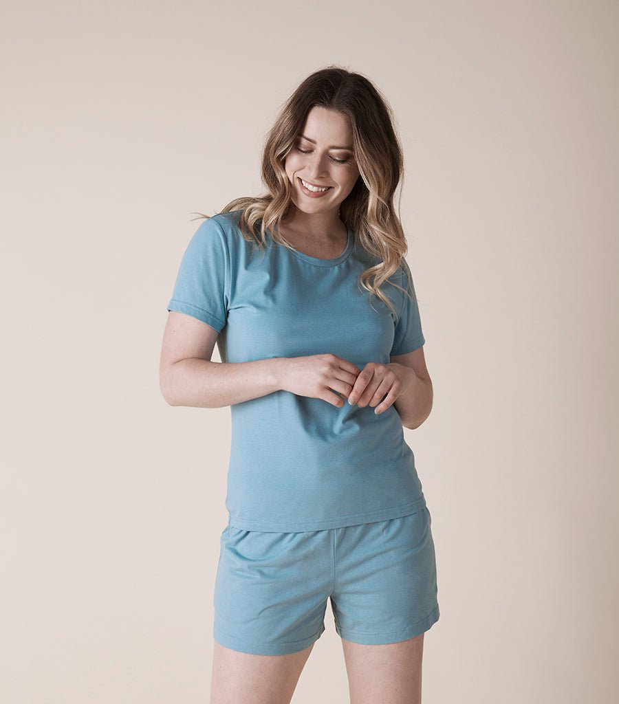 Short Sleeve Tee & Short Set Magnolia Lounge