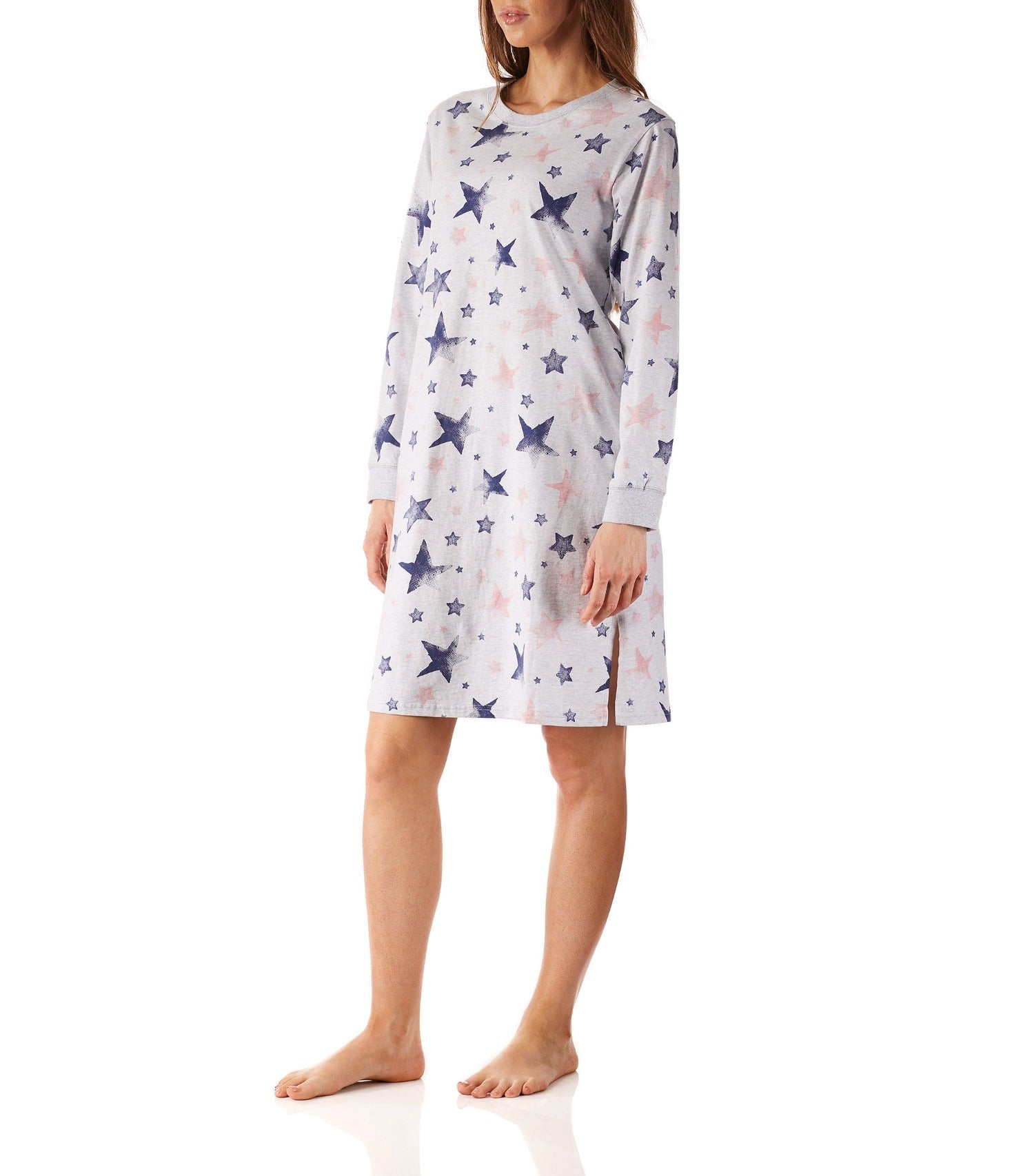 Women’s winter Nightie | Stella Cotton Peached Jersey Nightie | Magnolia Lounge Australia