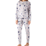  Women’s winter pyjama set | Stella Cotton Peached Jersey Raglan Sleeve Tee & Pant Pyjama Set Magnolia Lounge | Magnolia Lounge Australia