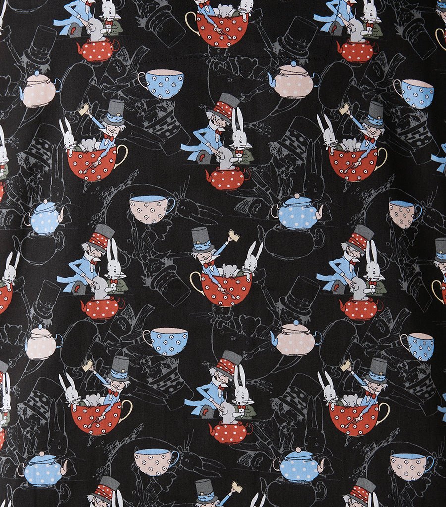The Mad Hatter Cotton Sateen 7/8 Pyjama Pant Young Spirit