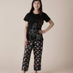 The Mad Hatter Cotton Sateen 7/8 Pyjama Pant Young Spirit