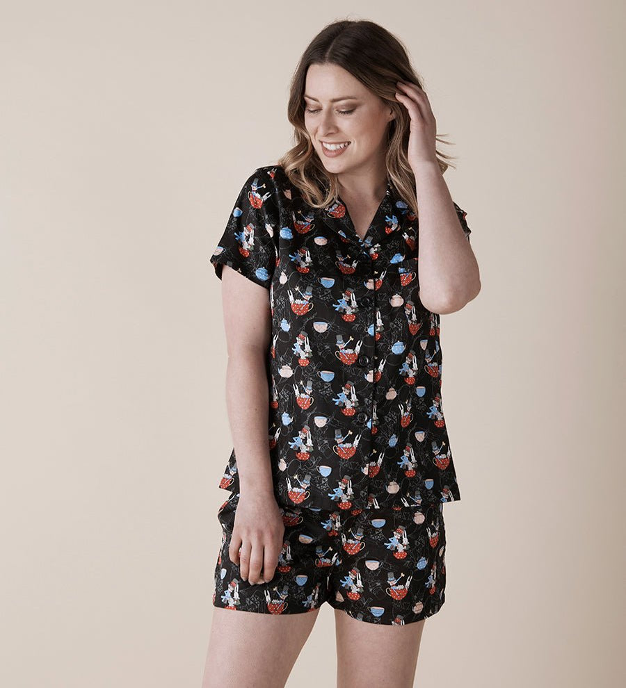 The Mad Hatter Shortie Pyjama Set Young Spirit