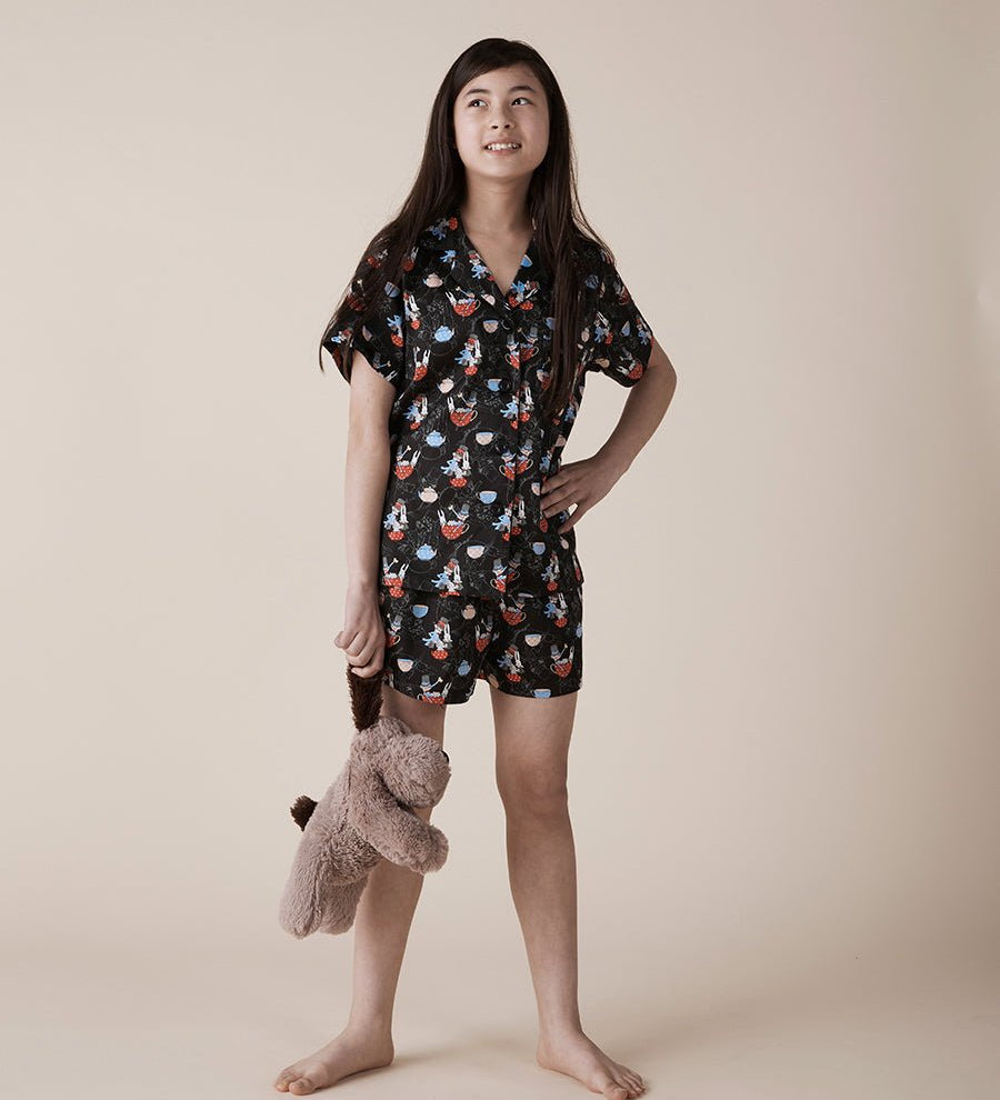 The Mad Hatter Shortie Pyjama Set Young Spirit
