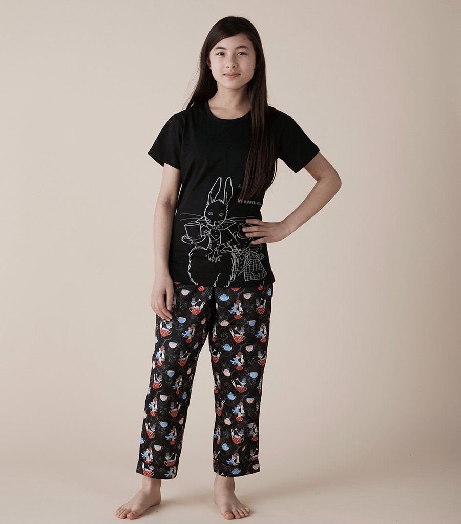The Mad Hatter T-shirt with 3/4 Pant Set Young Spirit