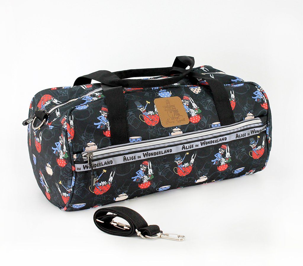 Alice In Wonderland Canvas Carry On Duffle Bag - The Mad Hatter Young Spirit