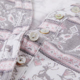 Woodland Fairisle Henley Tee Magnolia Lounge