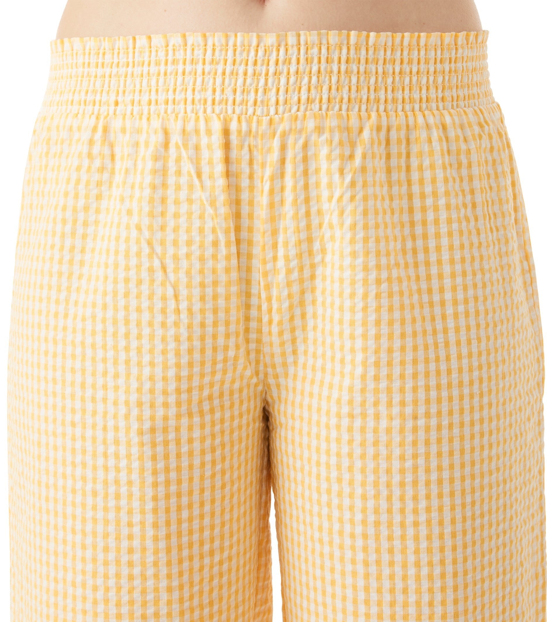 Yellow Summer Country Cami & 3/4 Pant Pyjama Set Magnolia Lounge